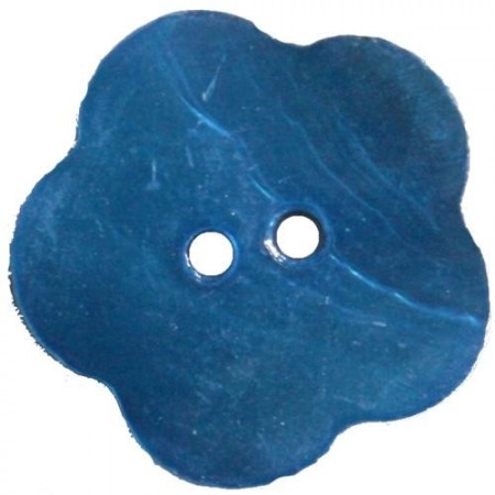 Blomst (blå)- 15 mm